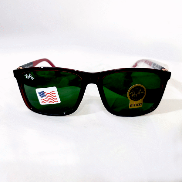 Ray-Ban Red & Gold Wayfarer - Image 2