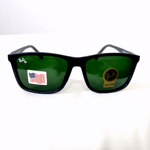 Ray-Ban Black & Green Wayfarer - Image 2