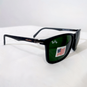 Ray-Ban Black & Green Wayfarer