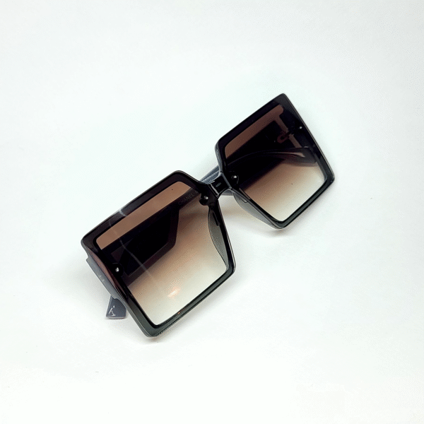 Chanel Black and Grey Rectangular