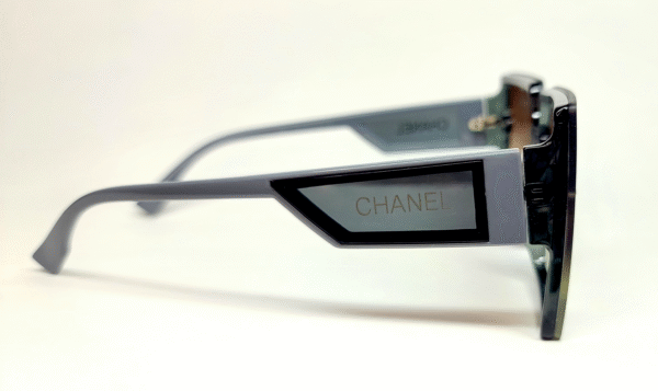 Chanel Black and Grey Rectangular - Image 2